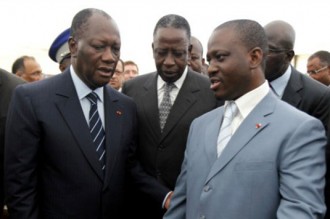 Côte d'Ivoire : De Dakar, Guillaume Soro investit Ouattara pour un second mandat